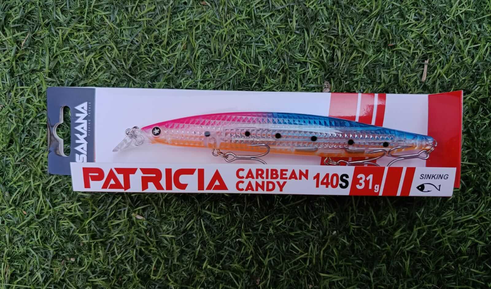 SEÑUELO SAKANA PATRICIA 140S, CARIBEAN CANDY